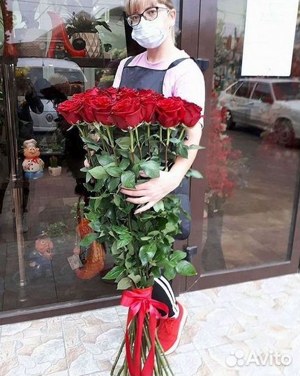 101 роза цветы букеты доставка 25 51 101 роза