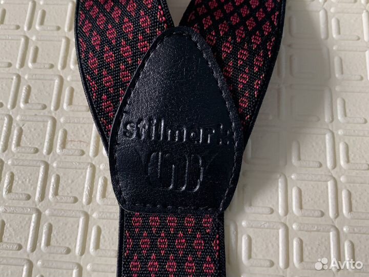 Бабочка и подтяжки