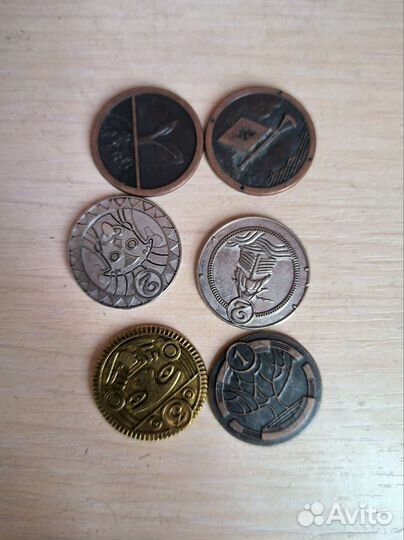 Жетоны монетки пятёрочка обмен