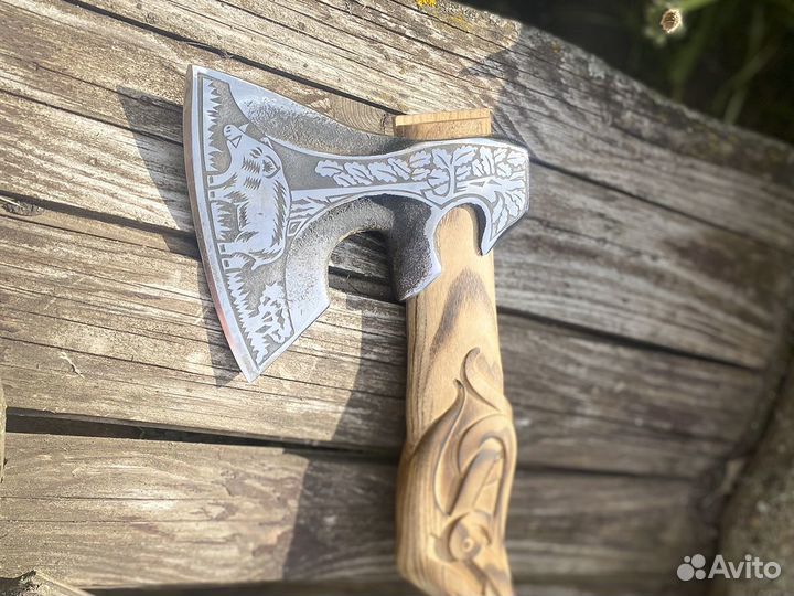 Топор для рубки мяса кованный