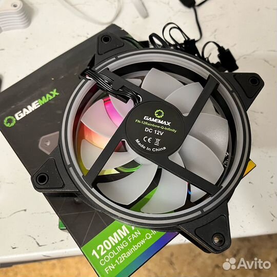 2 Вентилятора 120mm argb gamemax