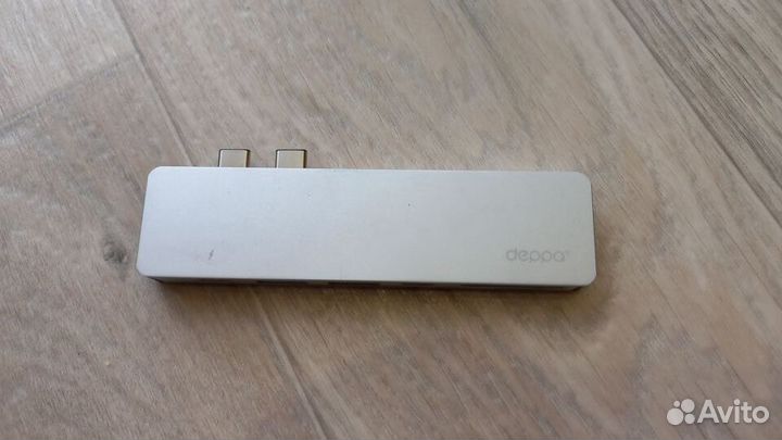 Адаптер USB на Мас (type A - type C). Deppa