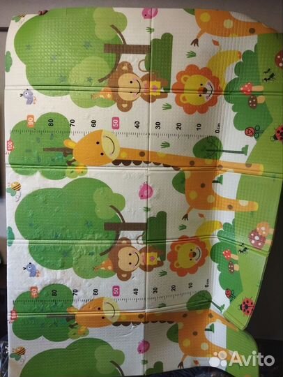 Детский игровой коврик складной
