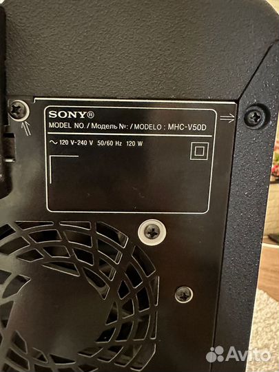 Колонка sony MHC-V50d
