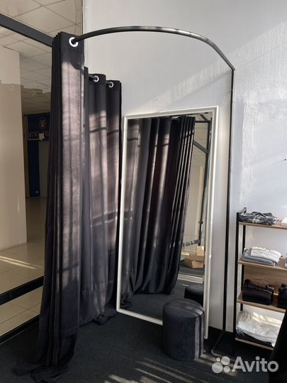 Примерочная кабина полуразборная