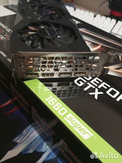 Видеокарта gtx 1660 super gigabyte