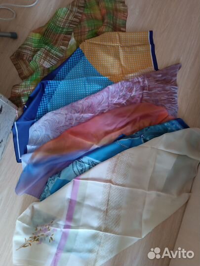 Платки винтажные,шелк СССР