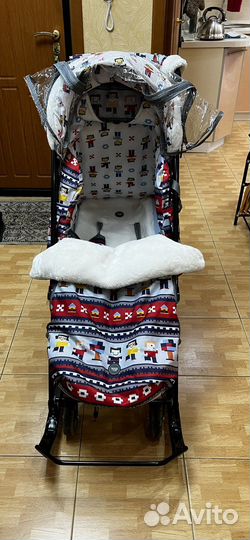 Коляска санки