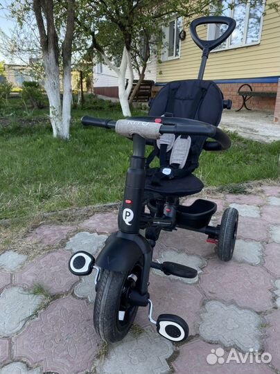 Детский велосипед QPlay Rito с ручкой складной