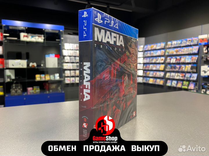 Mafia:Trilogy PlayStation4 новая