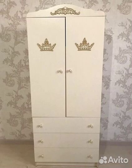 Шкаф детский двухсекционный