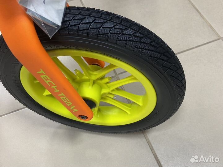 Беговел Spider велобег детский зеленый