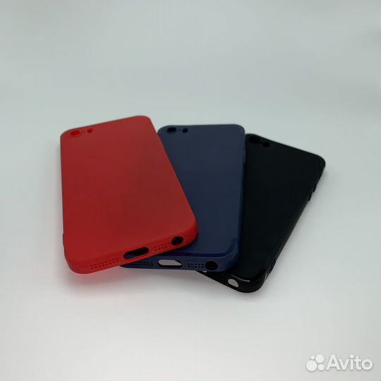 Чехлы MattCase матовые для Apple iPhone 5/5S/SE