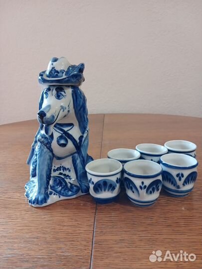 Посуда гжель