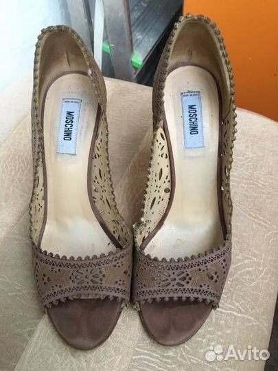 Туфли moschino 37,5-38 размер