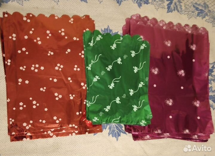 Пакет подарочный из фольги