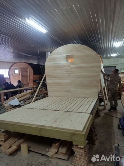 Баня Каркасная 3х2.4м