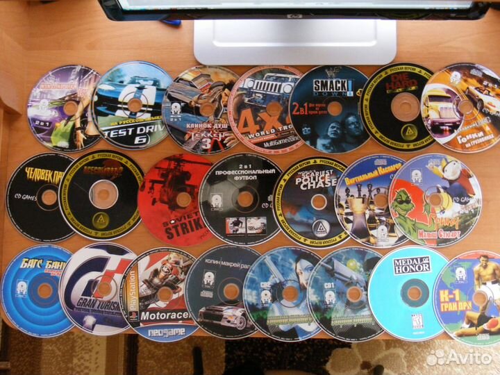 Диски на sony ps 1 (one)