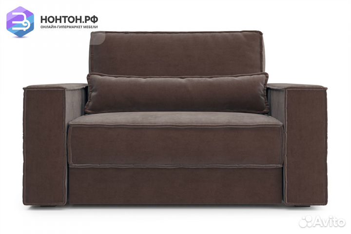 Кресло тик-так Сохо коричневое