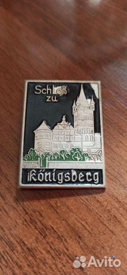 Винтажный значок Кёнигсберг