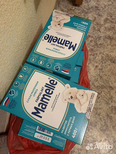 Детская смесь mamelle мамель