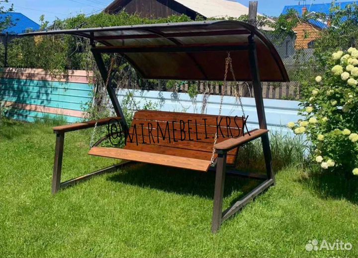 Качеля садовая