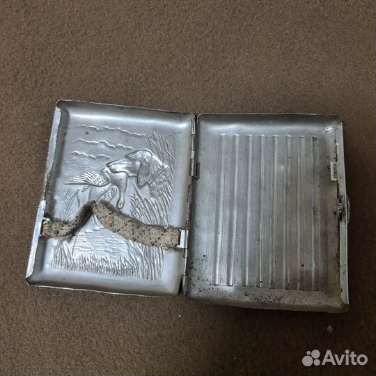 Портсигар серебряный СССР