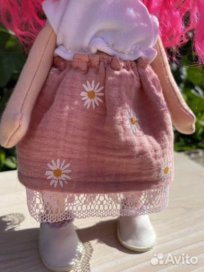 Текстильная кукла ручной работы