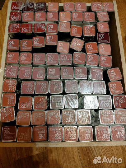 Помада Maybelline color sensational 3 шт