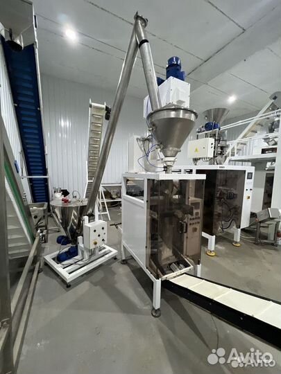 Фасовочная линия Шнековый для Порошка