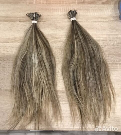 Волосы для наращивания, 196 прядей, 40 см