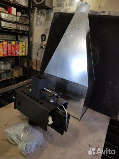 Полуавтоматическая, пеллетная горелка