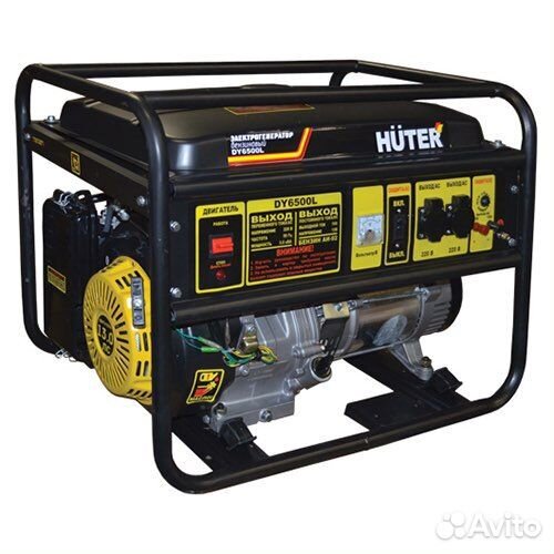 Бензиновый генератор Huter dy6500l