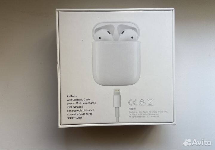Беспроводные наушники apple airpods 2 оригинал