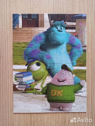 Пазлы Университет монстров Trefl 160 и 30