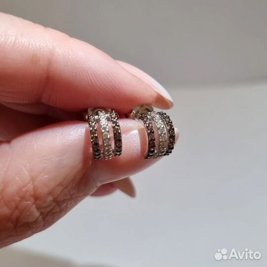 Золотые серьги