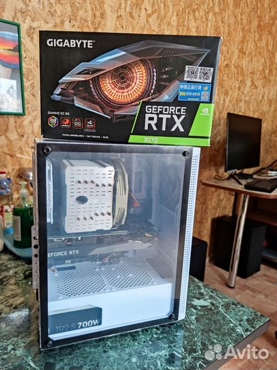 Игровой пк core i7/ RTX 3070/32гб ddr4,ssd