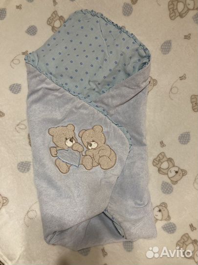 Детское одеяльце и полотенце уголок