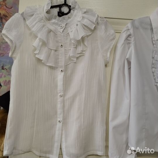 Школьная форма блузки рубашки