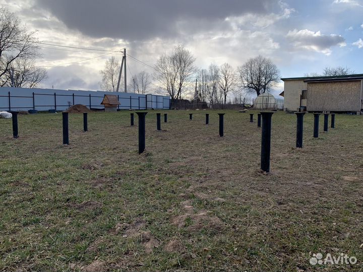 Винтовые сваи под ключ Монтаж фундамента за 1 день