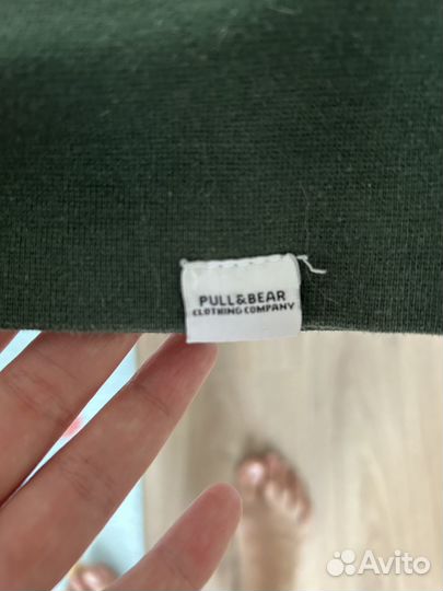 Pull and bear худи толстовка муж весна осень лето