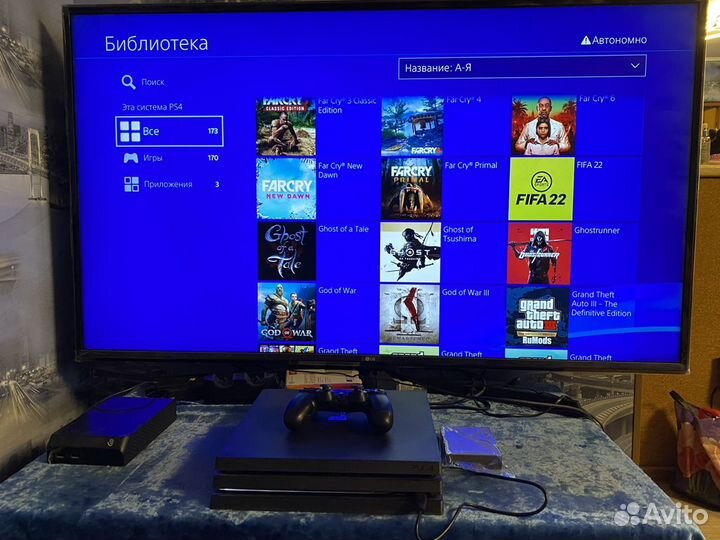 Sony PS4 Pro 1Tb/5Tb Прошитые + более 3000 игр