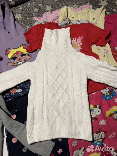 Пакет вещей на девочку 98-104