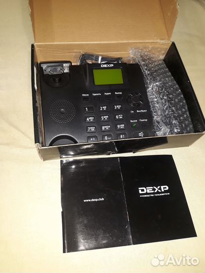 Стационарный сотовый телефон dexp Larus V2