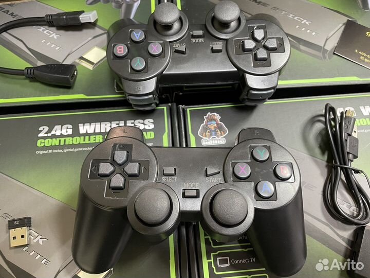 Приставка Game Stick 4K Lite Денди, Сега, Сони