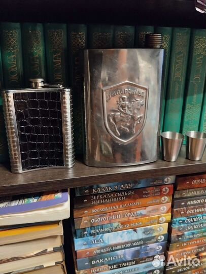 Фляжки коллекционные.Нержавейка