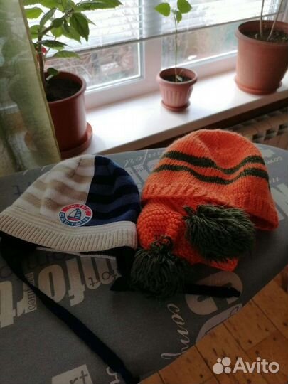 Детские шапки для мальчика 52 размера
