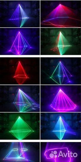 Лазер / лазерный проектор Аlien RGB 500 мВт