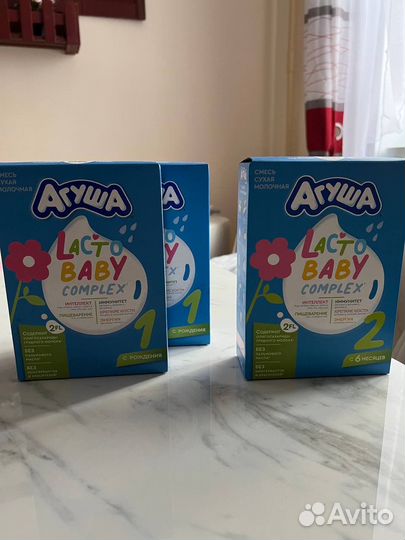 Агуша lacto baby 2