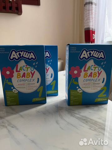 Агуша lacto baby 2